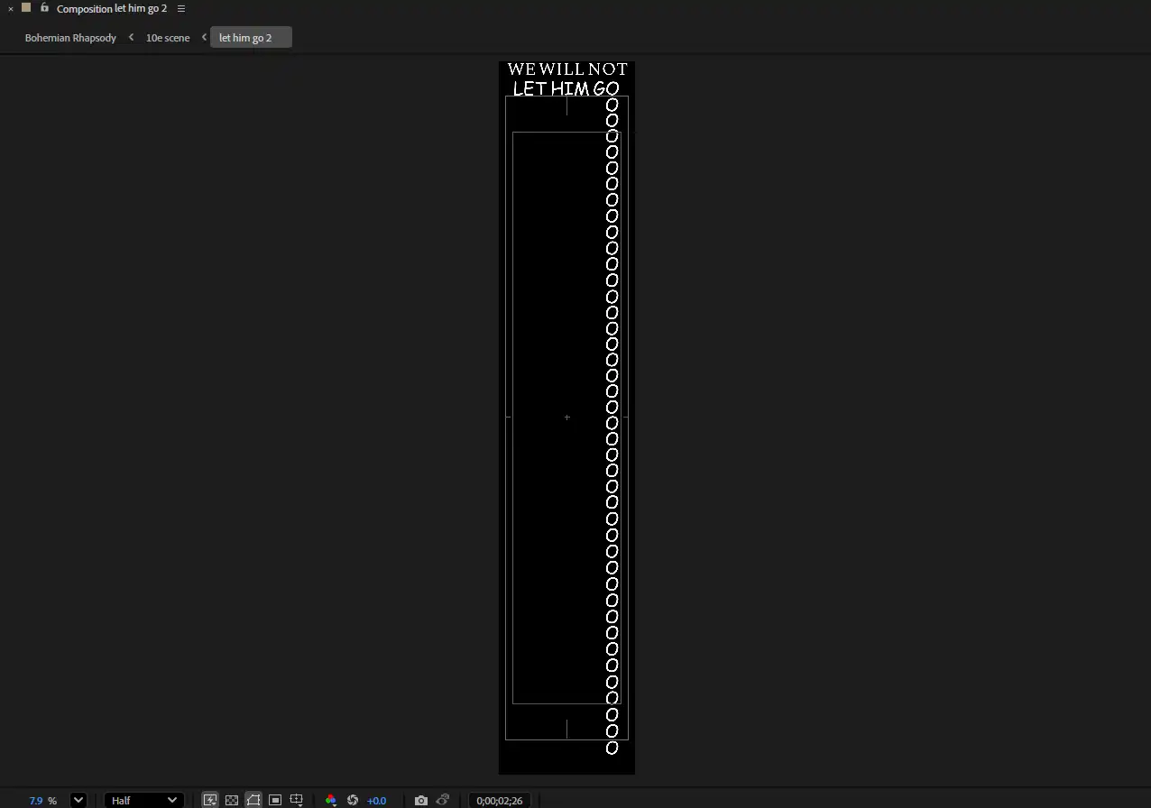 Précomposition colonne